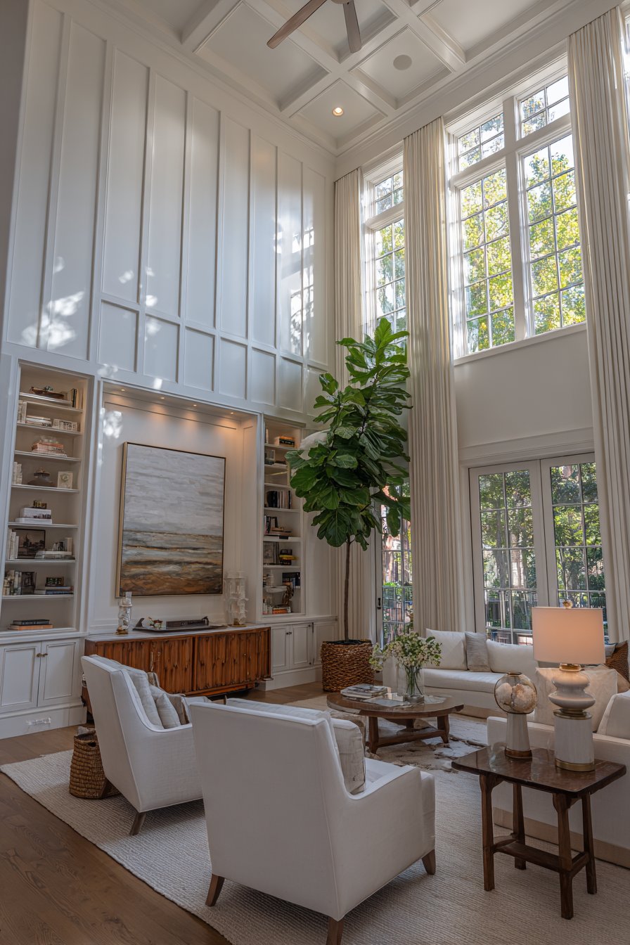 Utilize Vertical Space with Tall Furniture and Decor