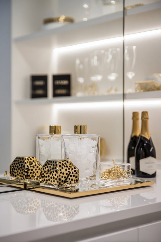 Minimalist Bar Cart Celebration