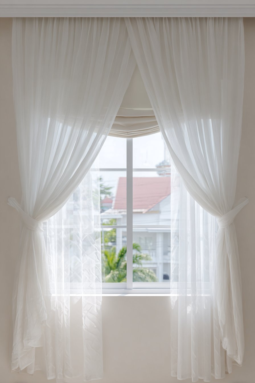  Minimal Window Treatments Allow Light Flow