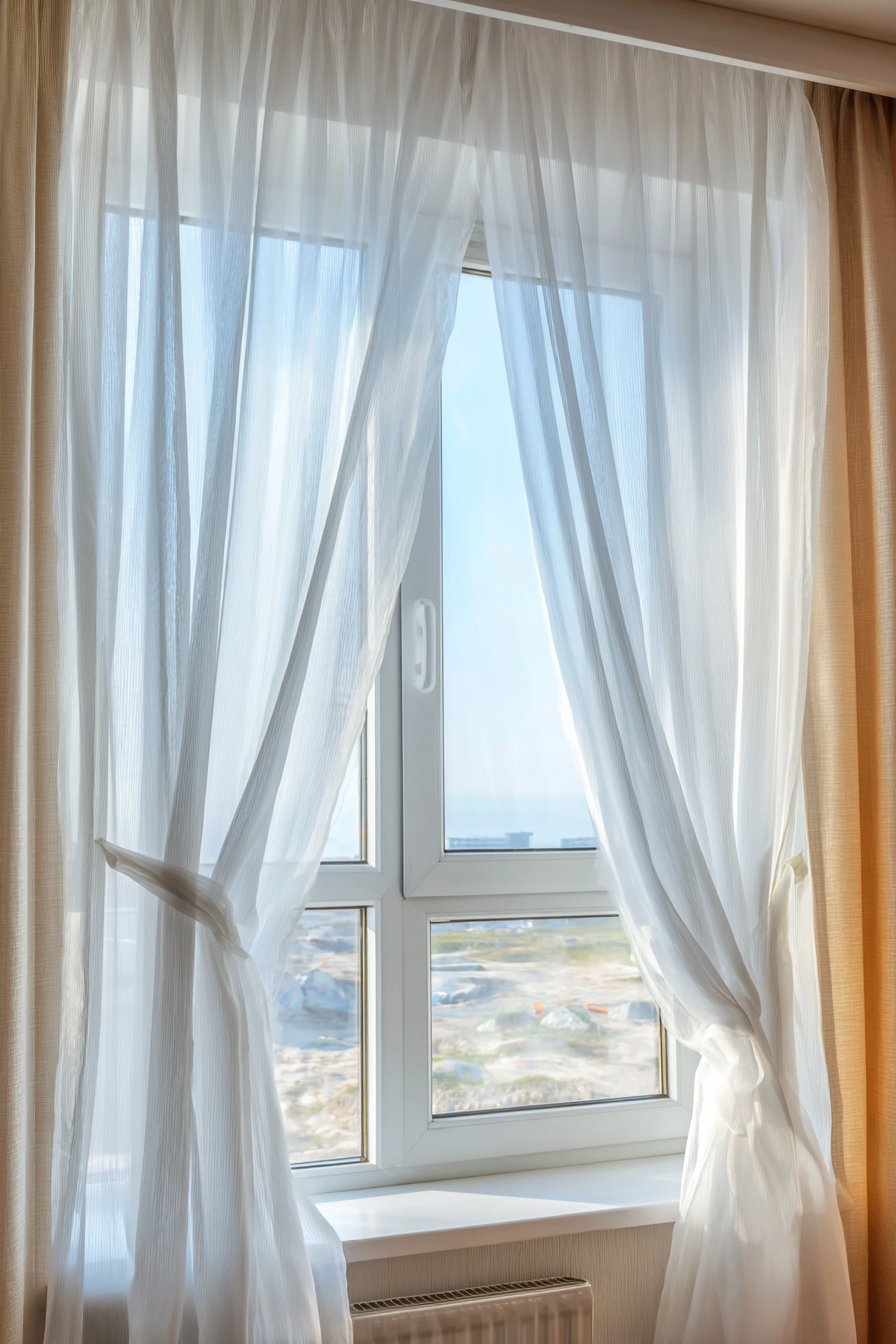  Minimal Window Treatments Allow Light Flow