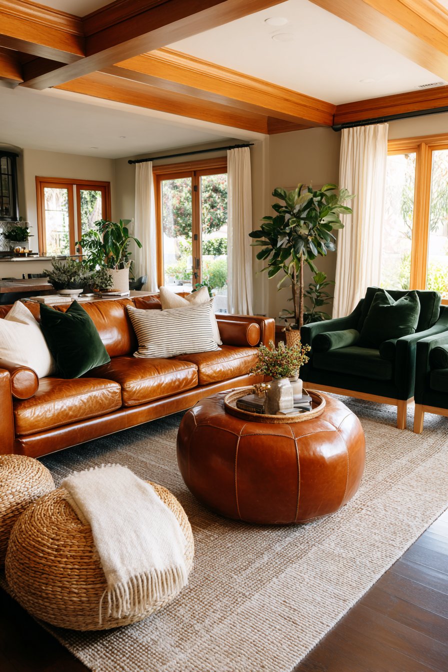 Caramel and Cognac Browns Create Organic Richness