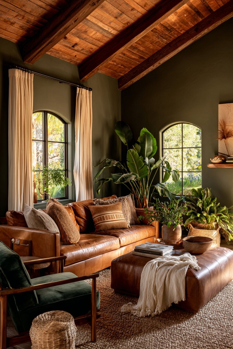 Caramel and Cognac Browns Create Organic Richness