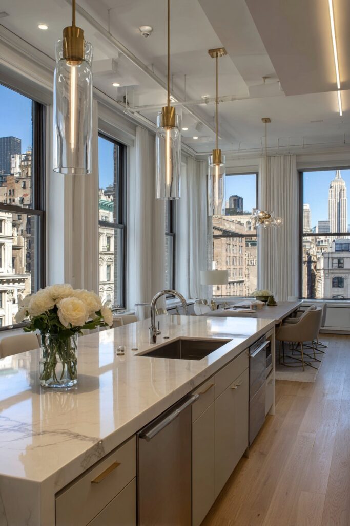 Maximize Natural Light and Visual Flow