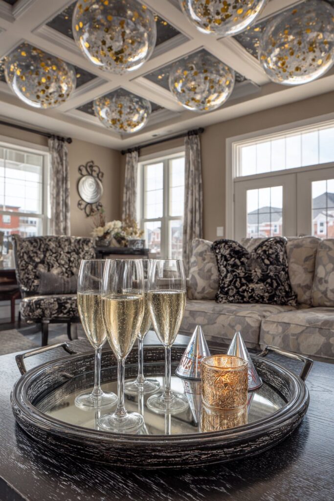 Family-Friendly Balloon Drop Celebration