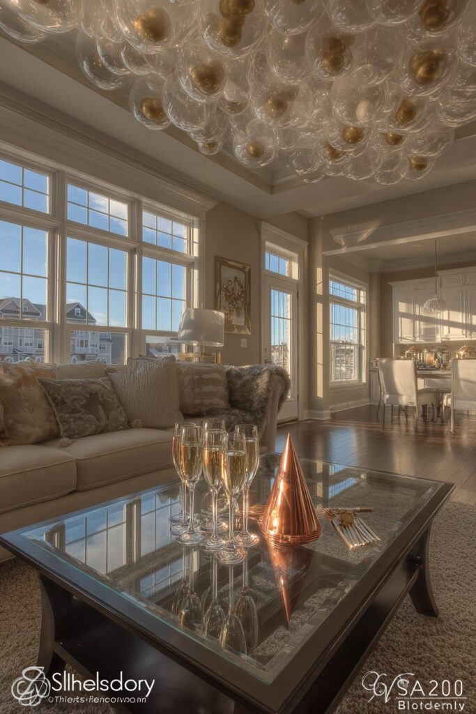 Family-Friendly Balloon Drop Celebration