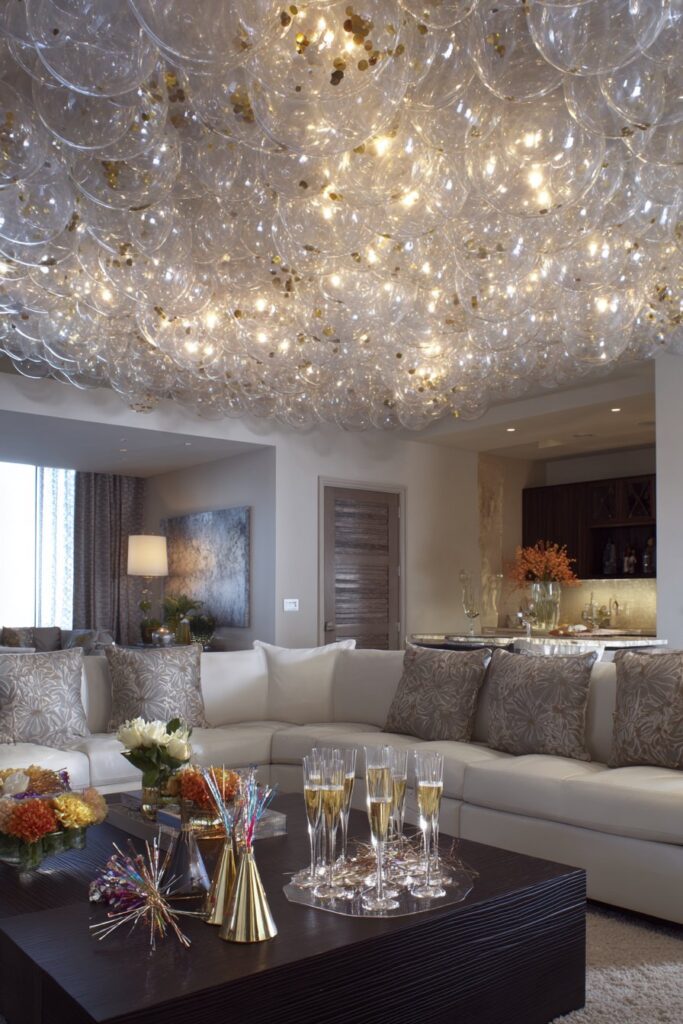 Family-Friendly Balloon Drop Celebration