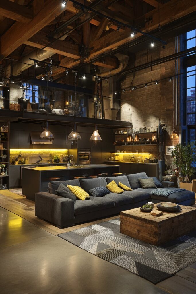 Define Zones with Flooring and Lighting Changes