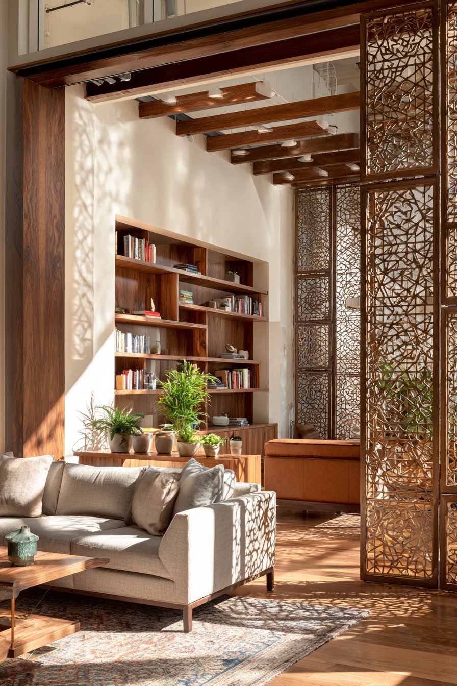 Add Architectural Interest with Room Dividers and Screens
