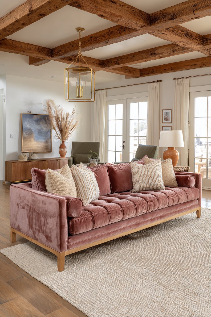 Dusty Mauve and Terracotta Bring Unexpected Sophistication