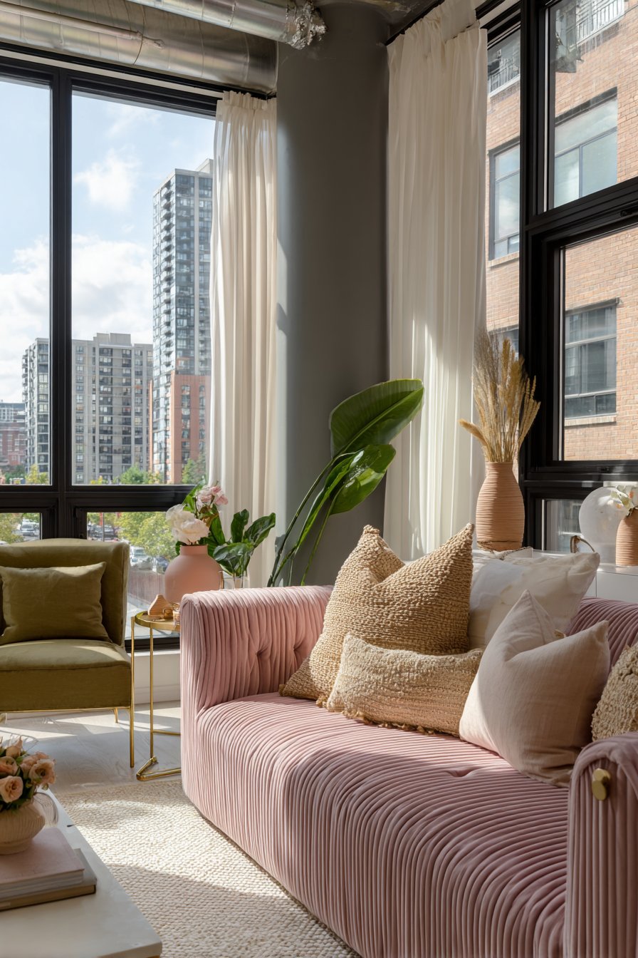 Dusty Mauve and Terracotta Bring Unexpected Sophistication