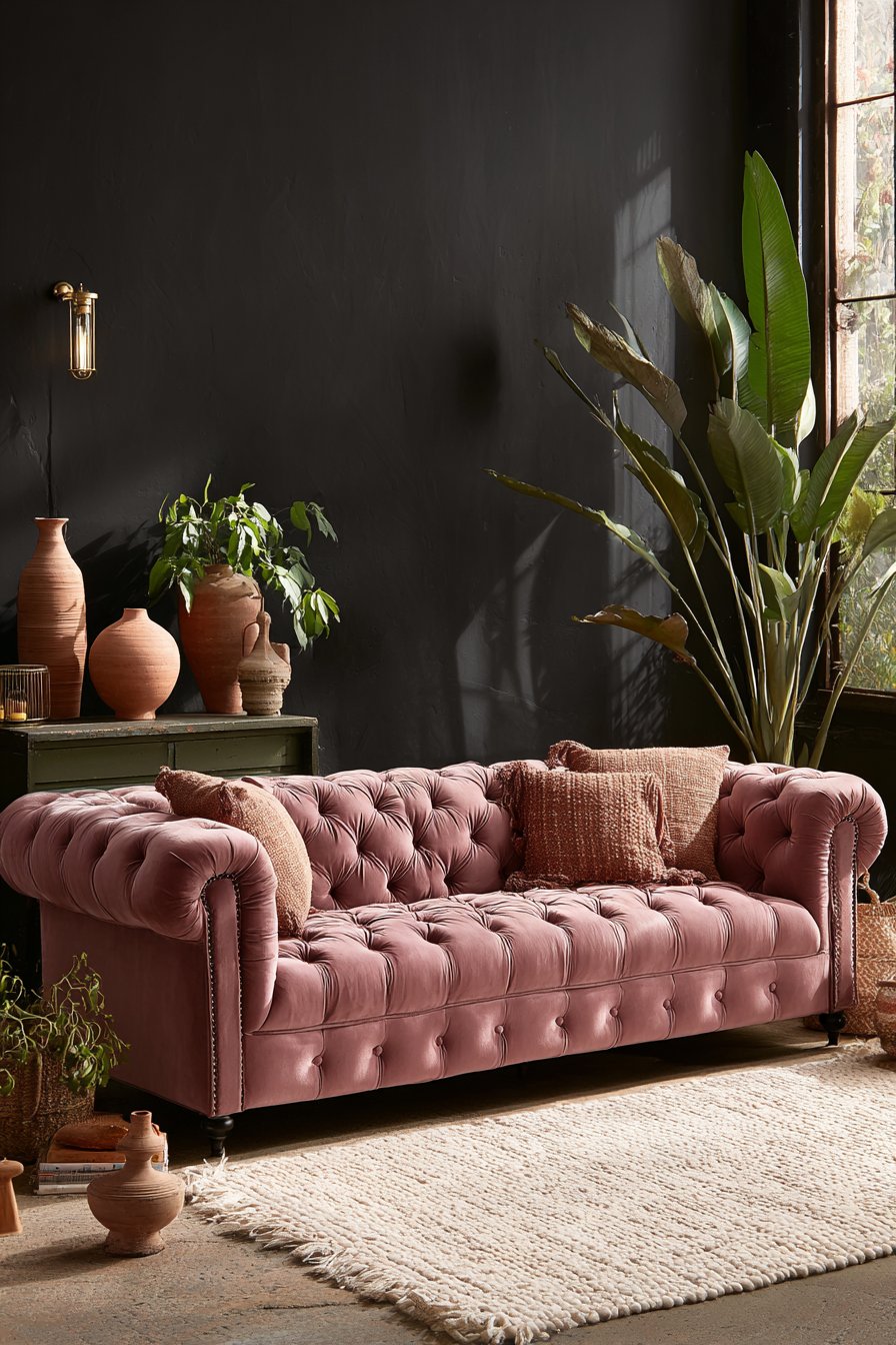 Dusty Mauve and Terracotta Bring Unexpected Sophistication