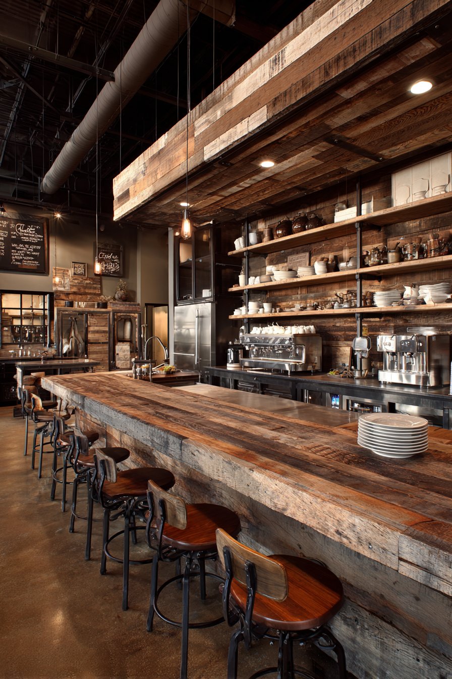 Install Reclaimed Wood Elements for Warmth