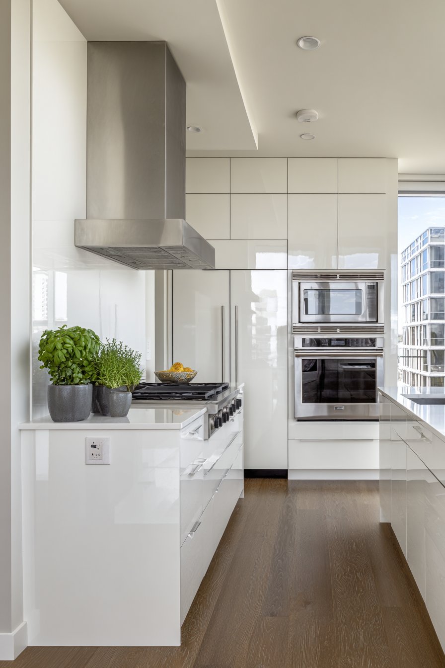 Professional-Grade Stainless Steel Appliances