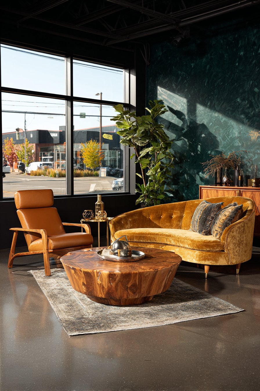 Statement Furniture Pieces Anchor the Design Narrative