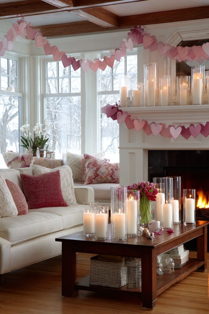  Fireplace Mantel Romantic Focal Point