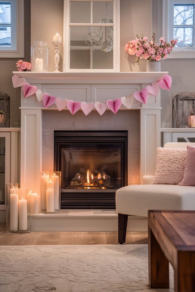  Fireplace Mantel Romantic Focal Point