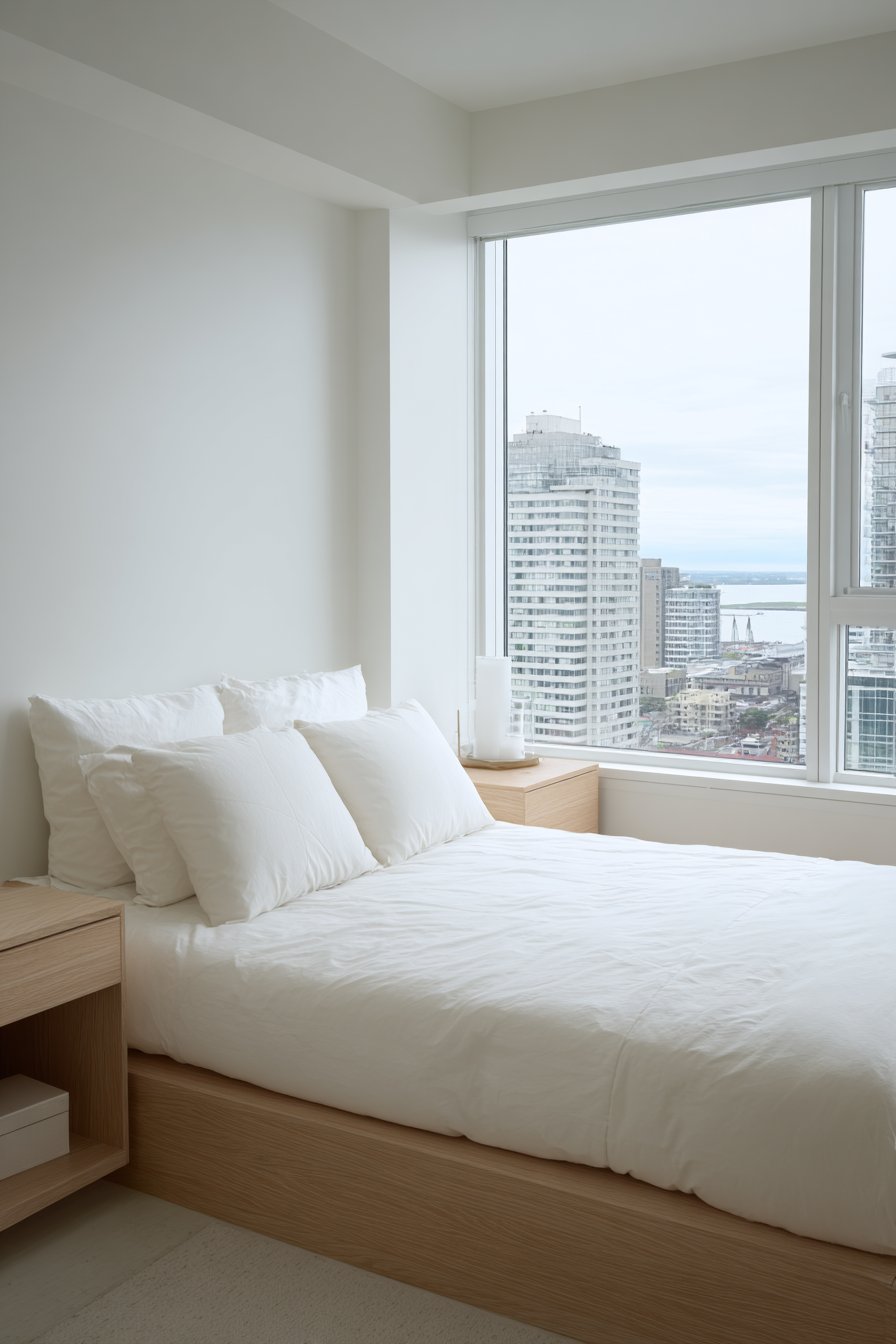 Low-Profile Furniture Emphasizes Ceiling Height