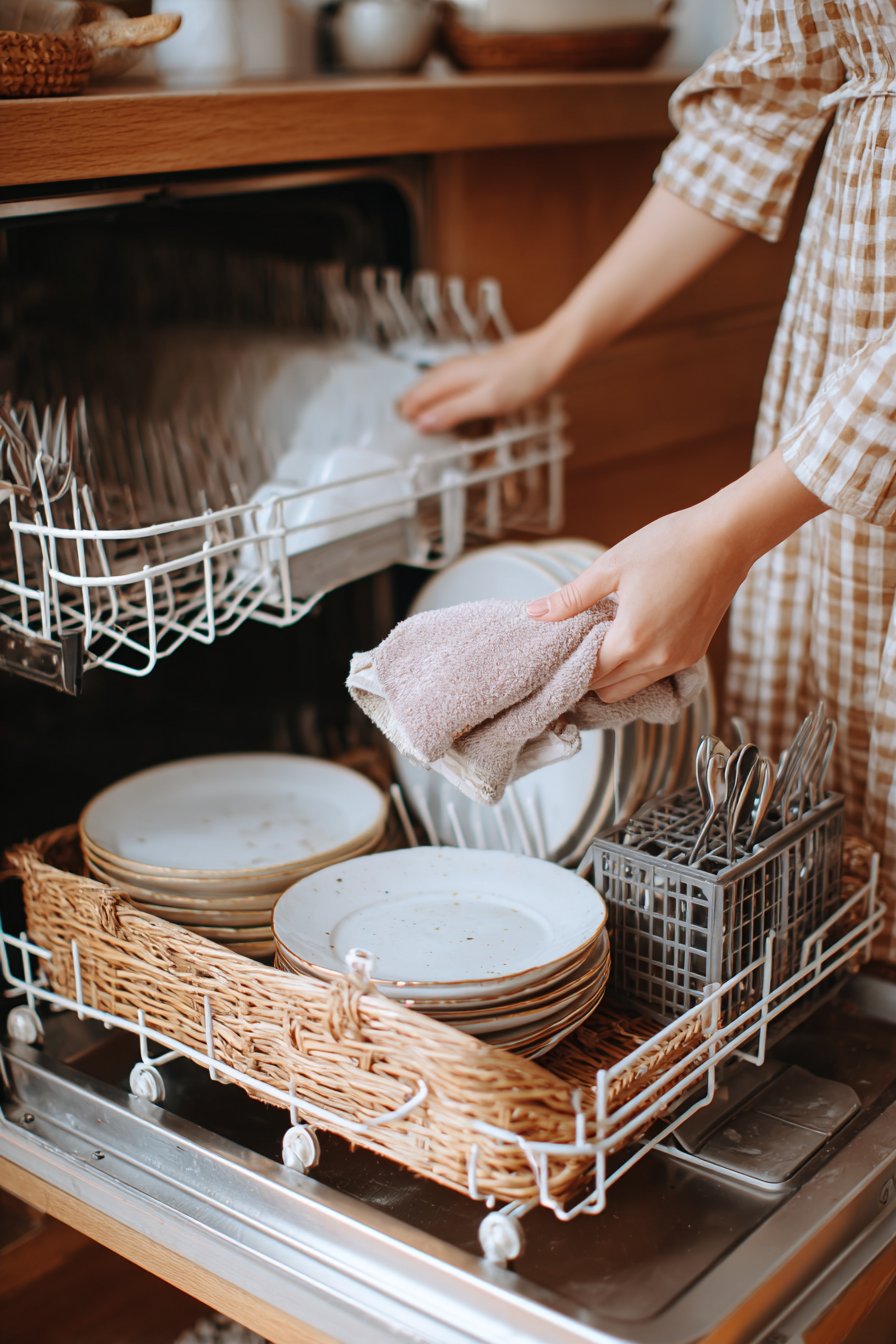 Practice the "Two-Minute Tidy" Before Leaving the Kitchen