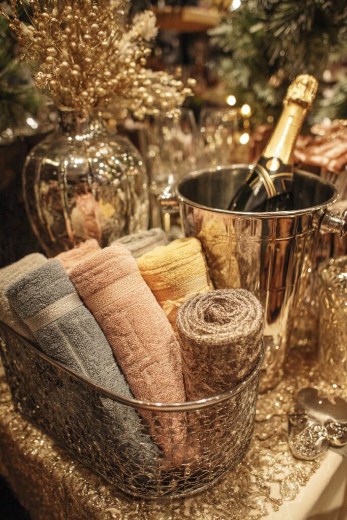 Glamorous Powder Room Party Touch
