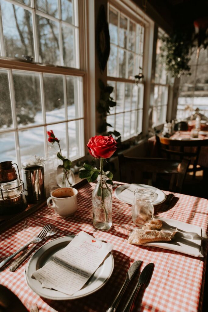 Charming Kitchen Breakfast Nook Romance