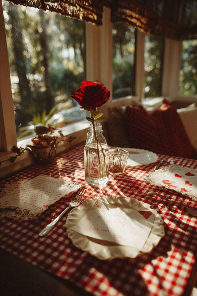 Charming Kitchen Breakfast Nook Romance