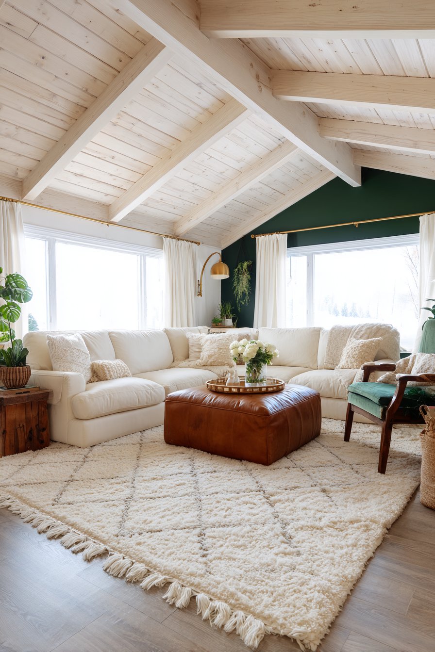 Cream and Warm White Balance Rich Color Choices