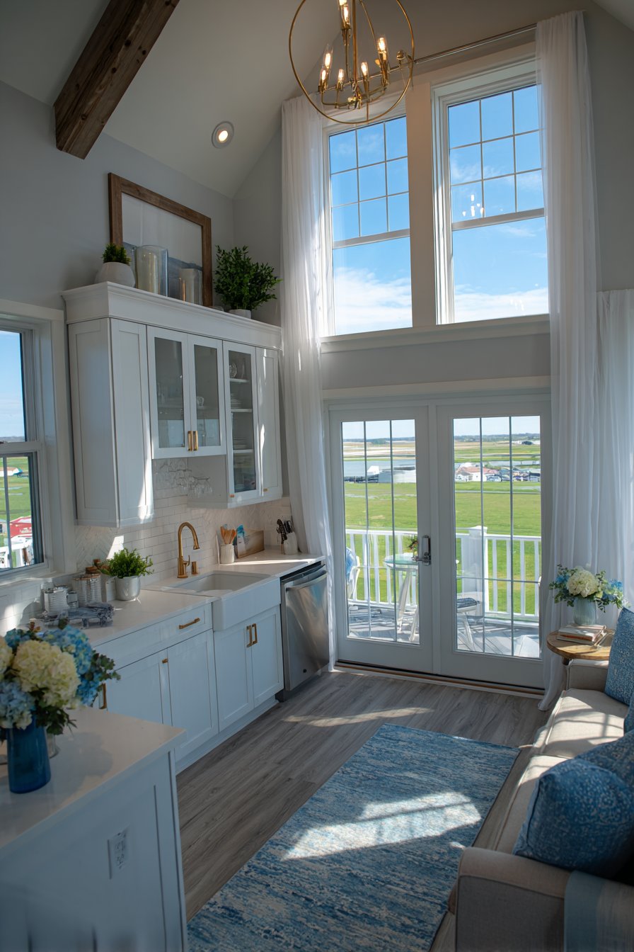 Maximize Natural Light and Create Sightlines