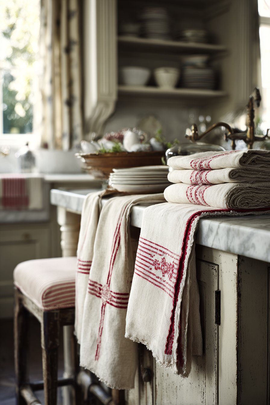 Vintage French Linens and Textiles