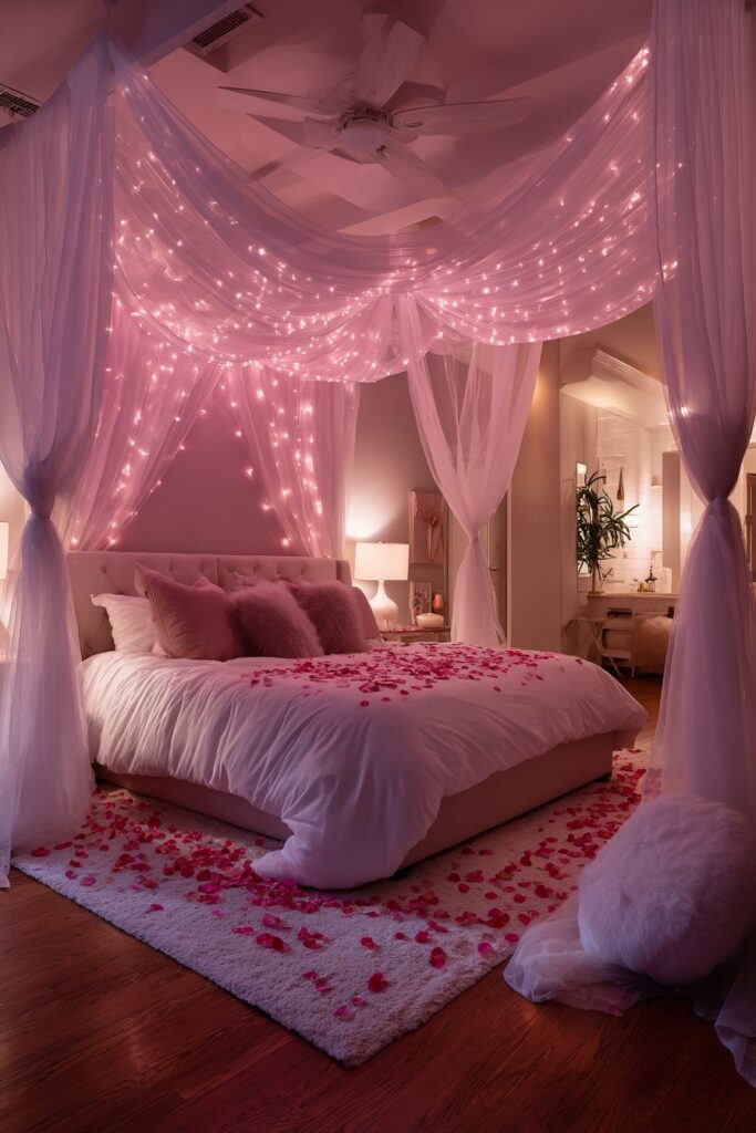 Dreamy Bedroom Canopy Creation
