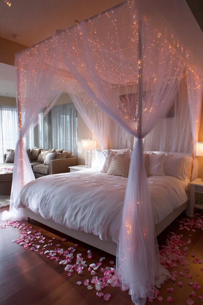 Dreamy Bedroom Canopy Creation
