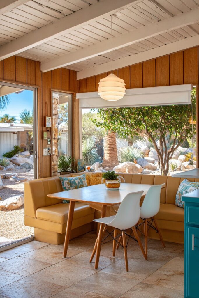 Breakfast Nooks with Built-In Banquette Seating