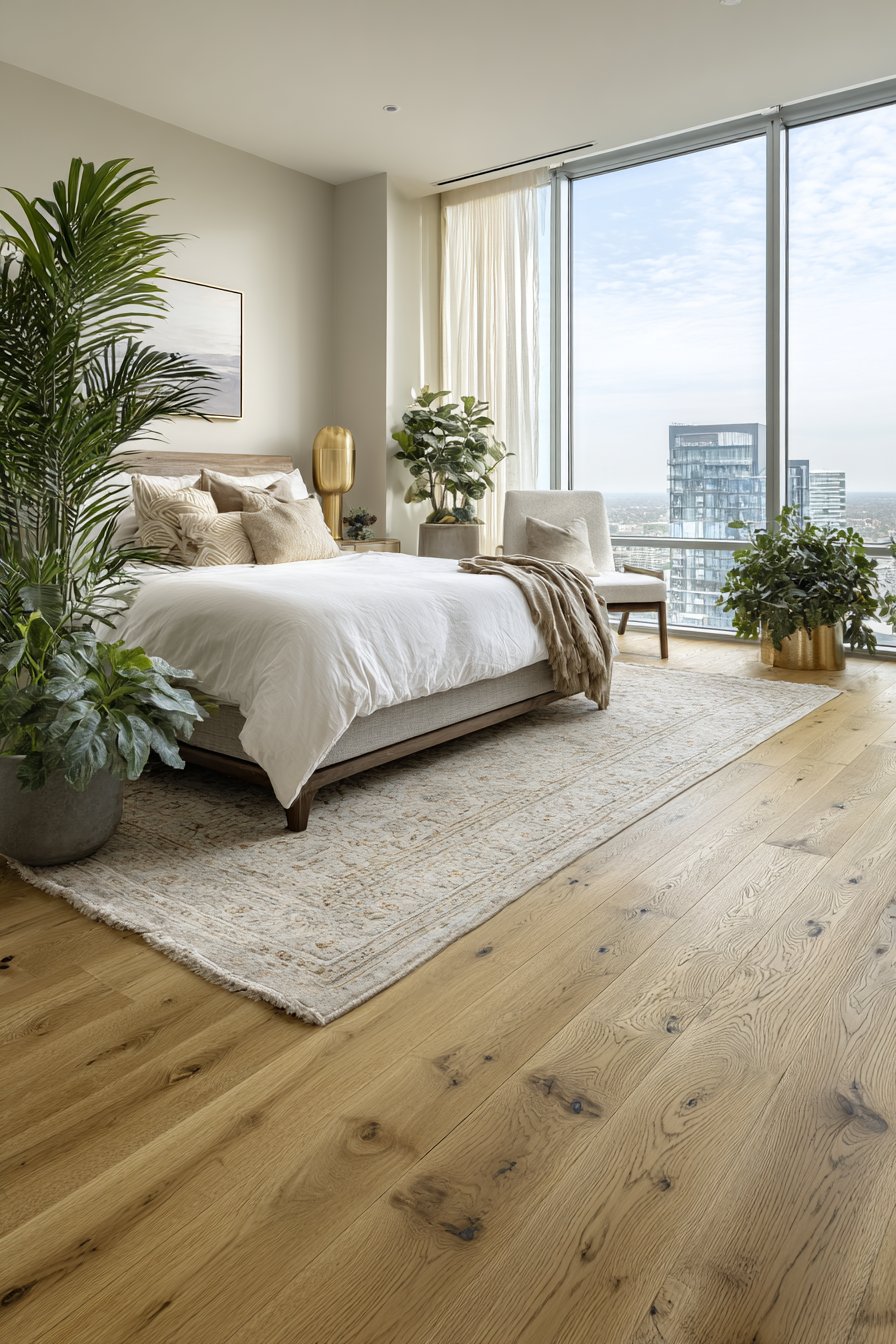 Continuous Flooring Eliminates Visual Barriers