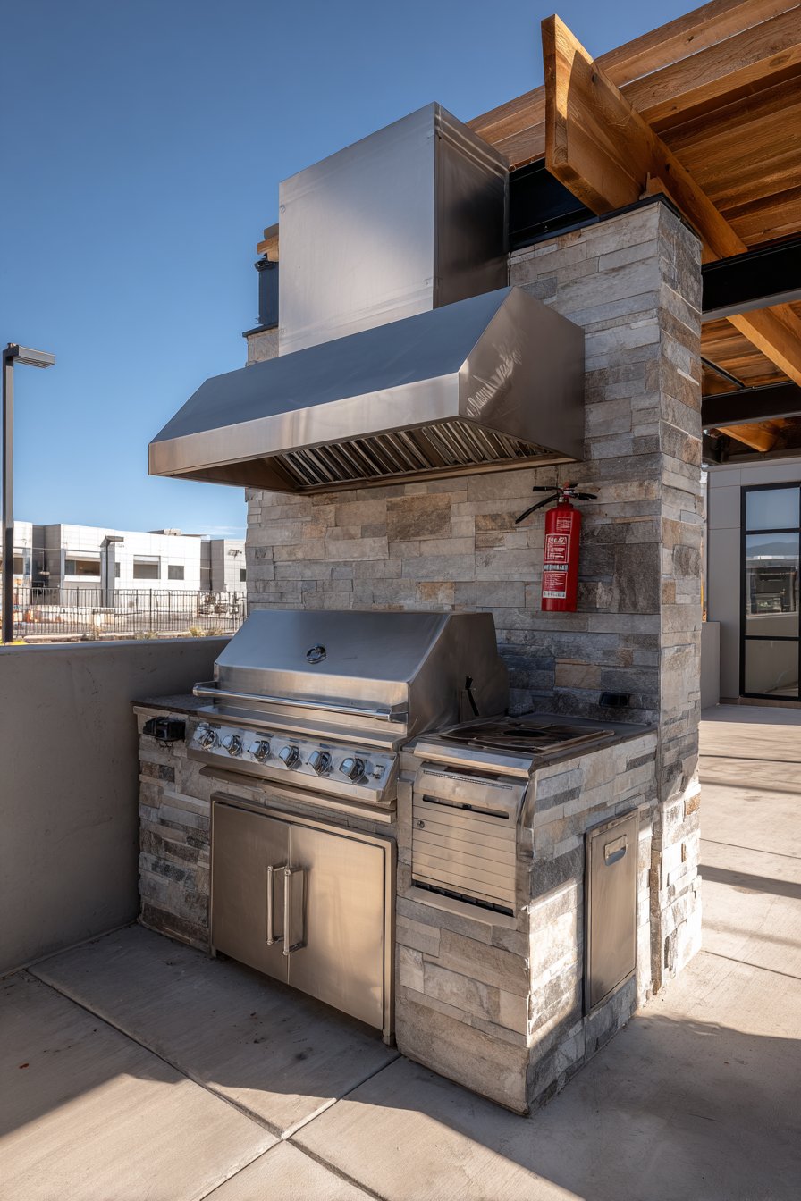 Implement Fire Safety and Ventilation Systems