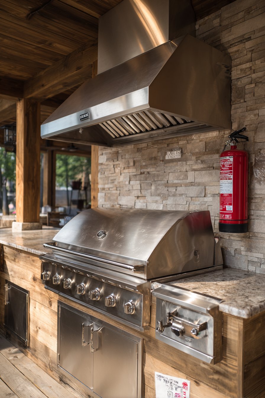 Implement Fire Safety and Ventilation Systems