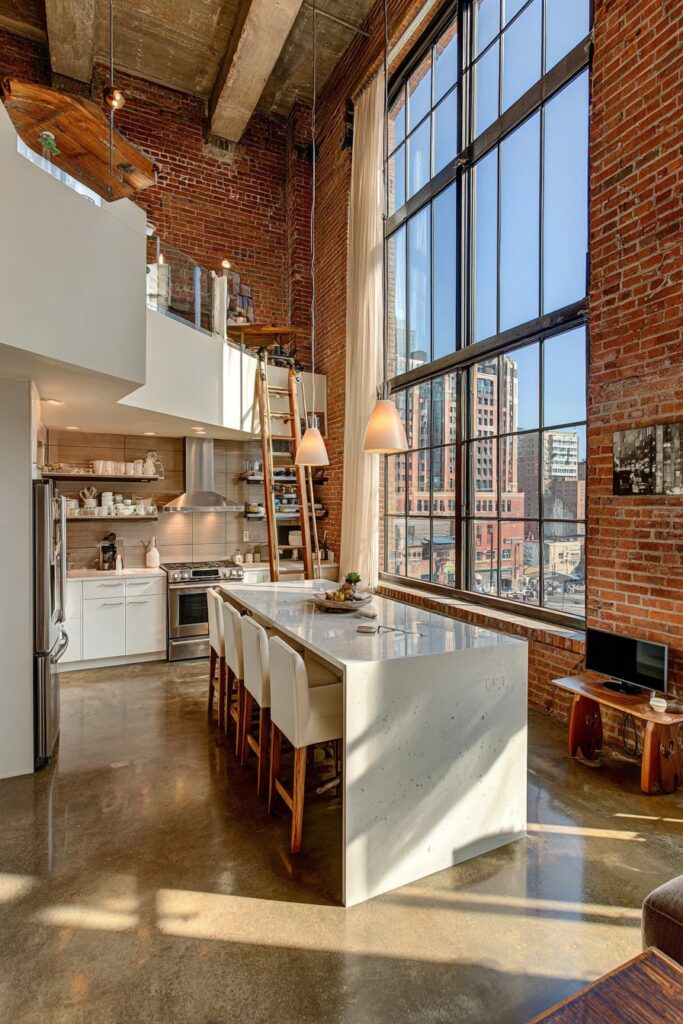 Loft Apartment Kitchen