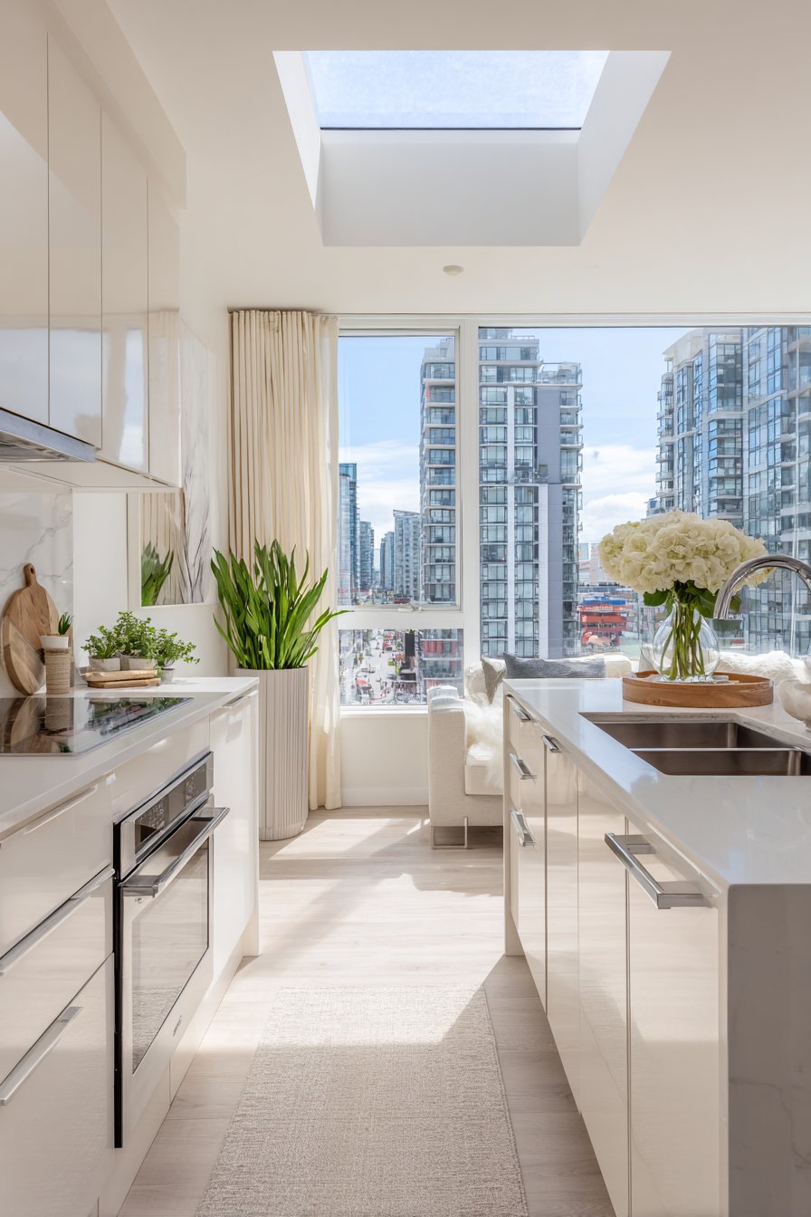 Increased Natural Light Distribution