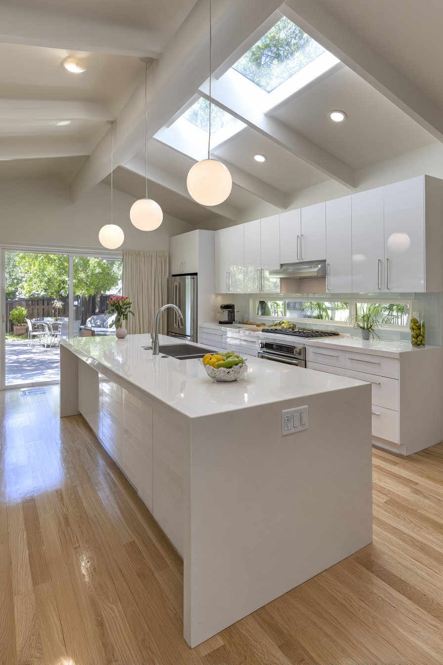 Increased Natural Light Distribution